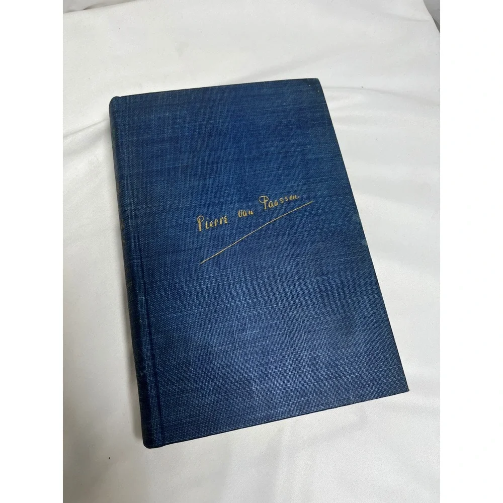 Days of Our Years Pierre vanPaassen1939 Hardcover Hillman-Curl Blue Vintage Book